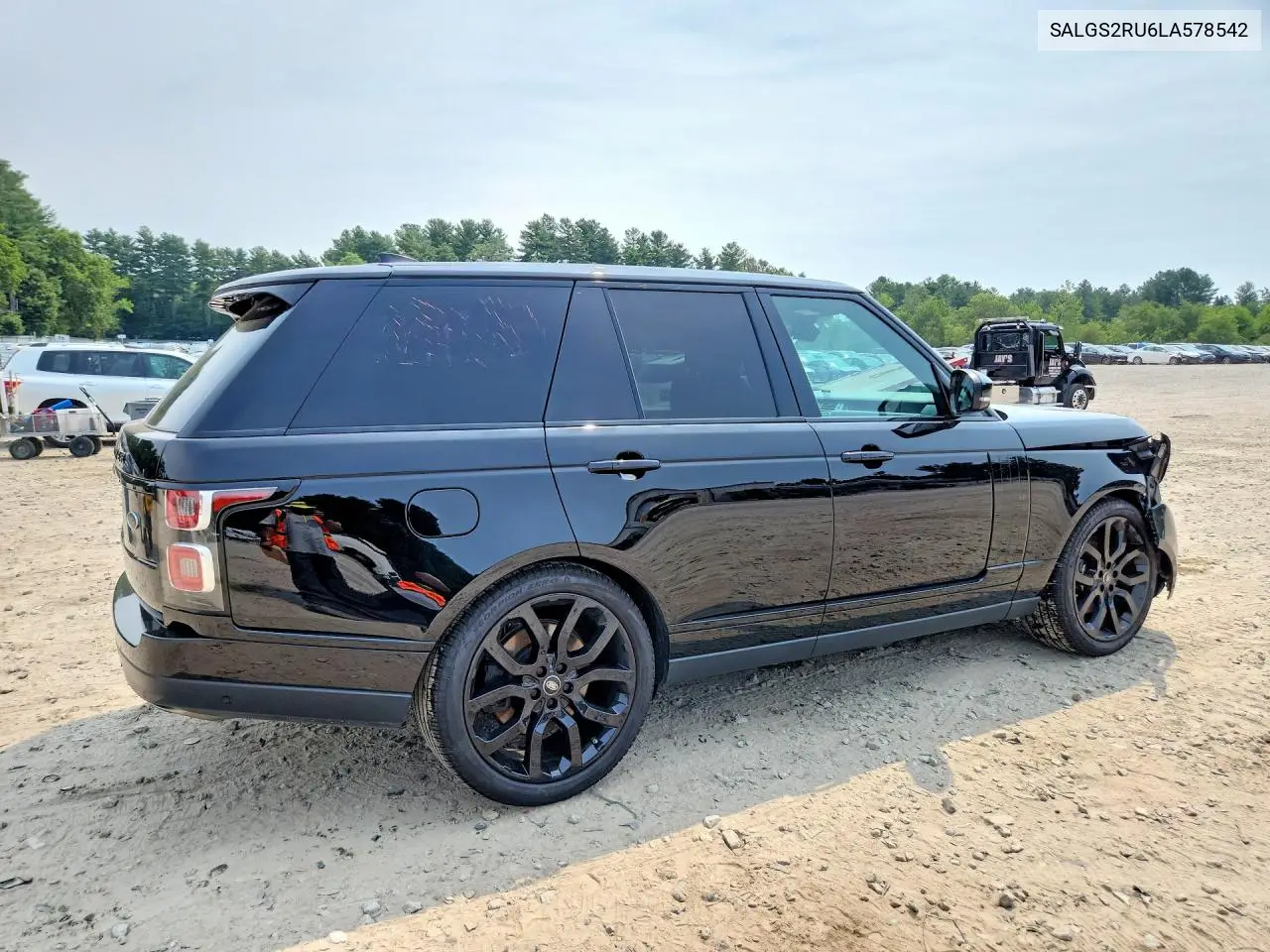 2020 Land Rover Range Rover Hse VIN: SALGS2RU6LA578542 Lot: 60681696