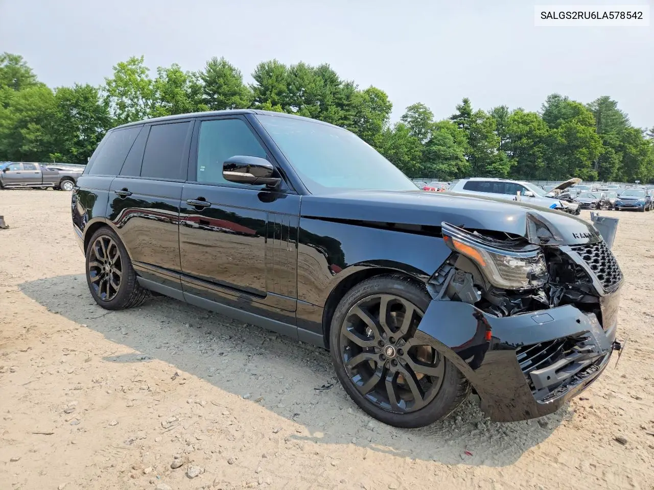 2020 Land Rover Range Rover Hse VIN: SALGS2RU6LA578542 Lot: 60681696