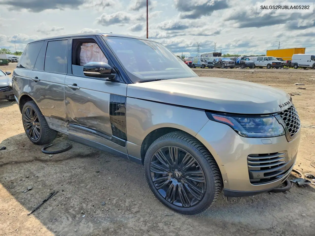 2020 Land Rover Range Rover Hse VIN: SALGS2RU8LA405282 Lot: 60711336