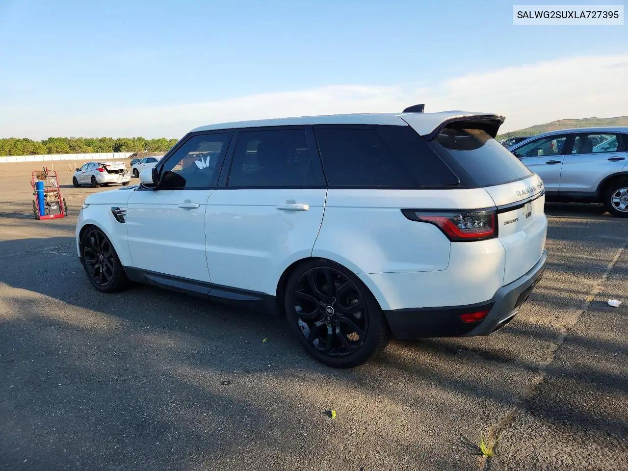 2020 Land Rover Range Rover Sport Se VIN: SALWG2SUXLA727395 Lot: 60811636