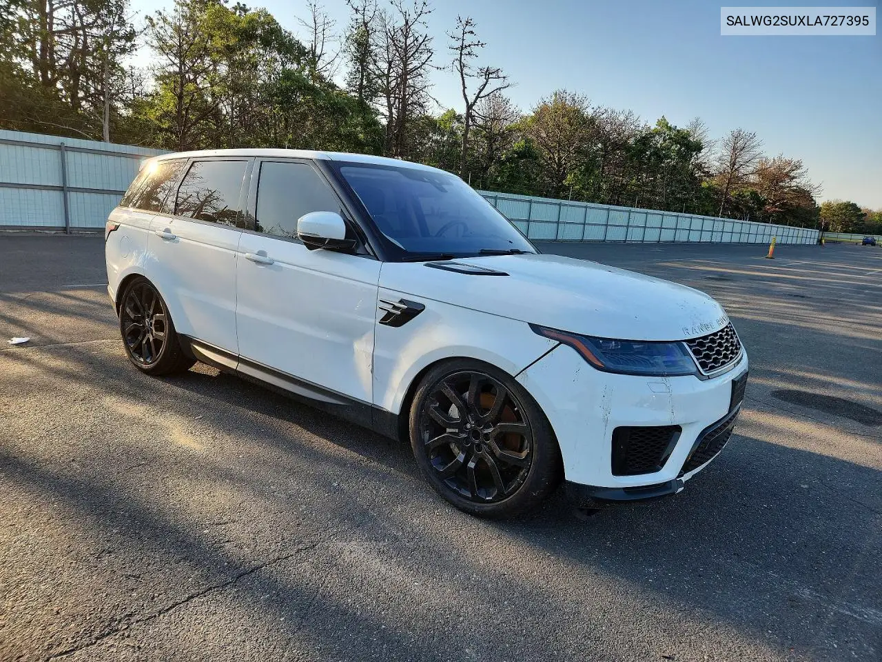2020 Land Rover Range Rover Sport Se VIN: SALWG2SUXLA727395 Lot: 60811636