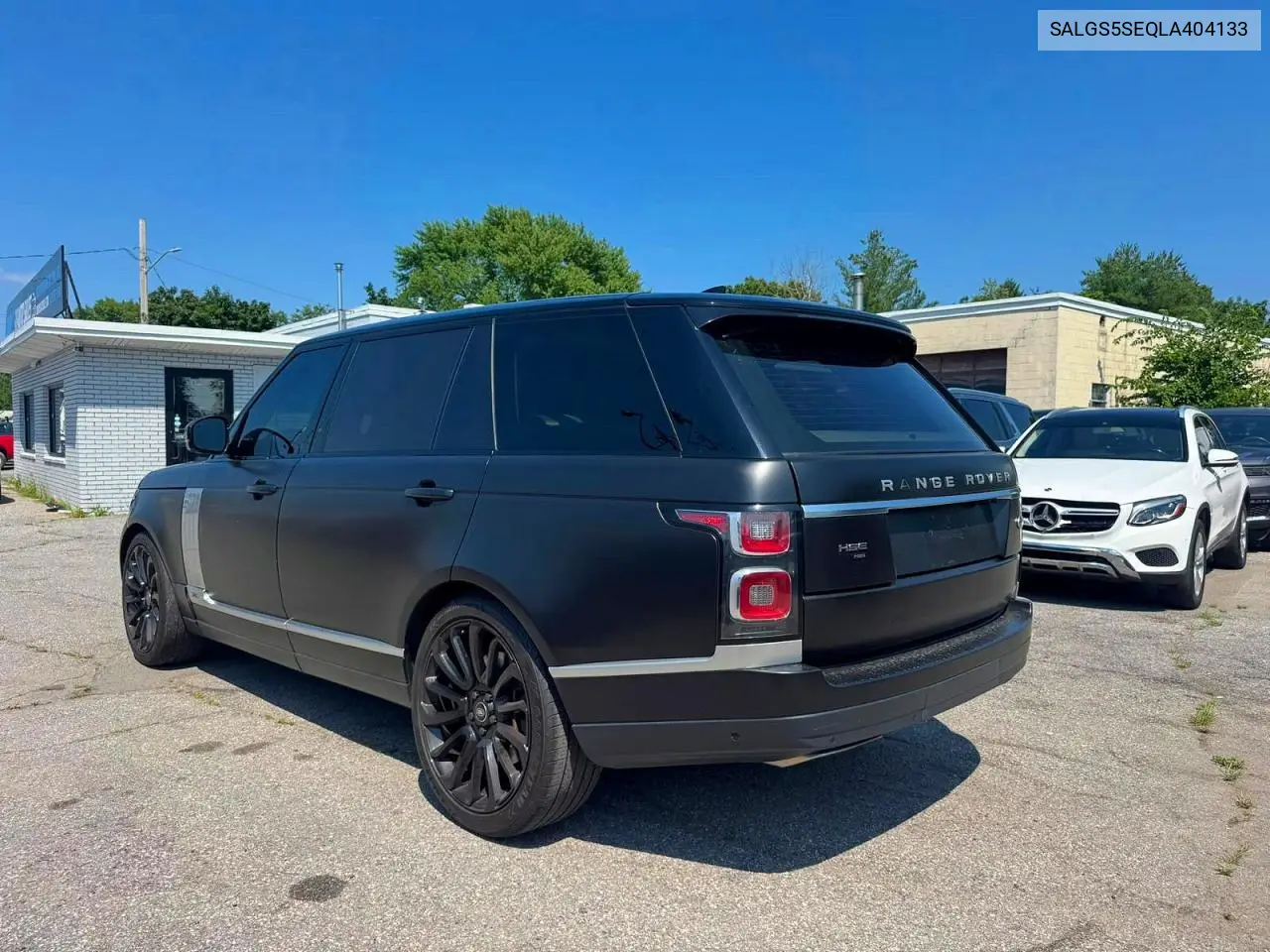 2020 Land Rover Range Rover P525 Hse VIN: SALGS5SEQLA404133 Lot: 61178106