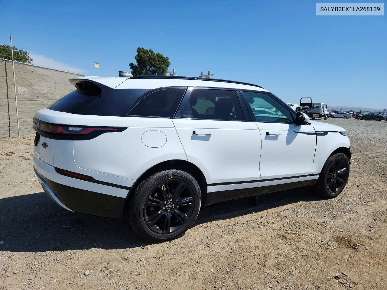 2020 Land Rover Range Rover Velar S VIN: SALYB2EX1LA268139 Lot: 61334966