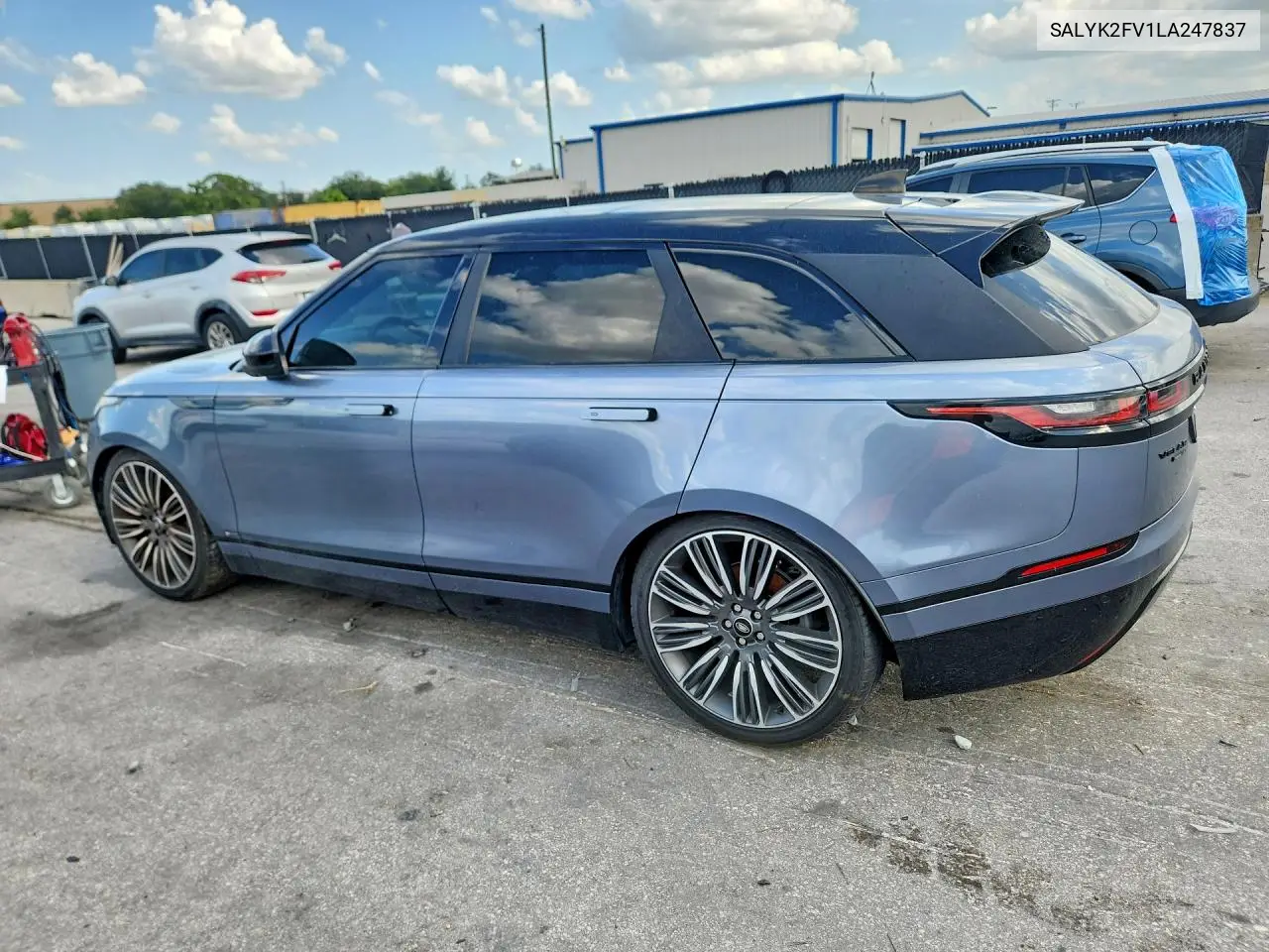 2020 Land Rover Range Rover Velar R-Dynamic S VIN: SALYK2FV1LA247837 Lot: 61672516