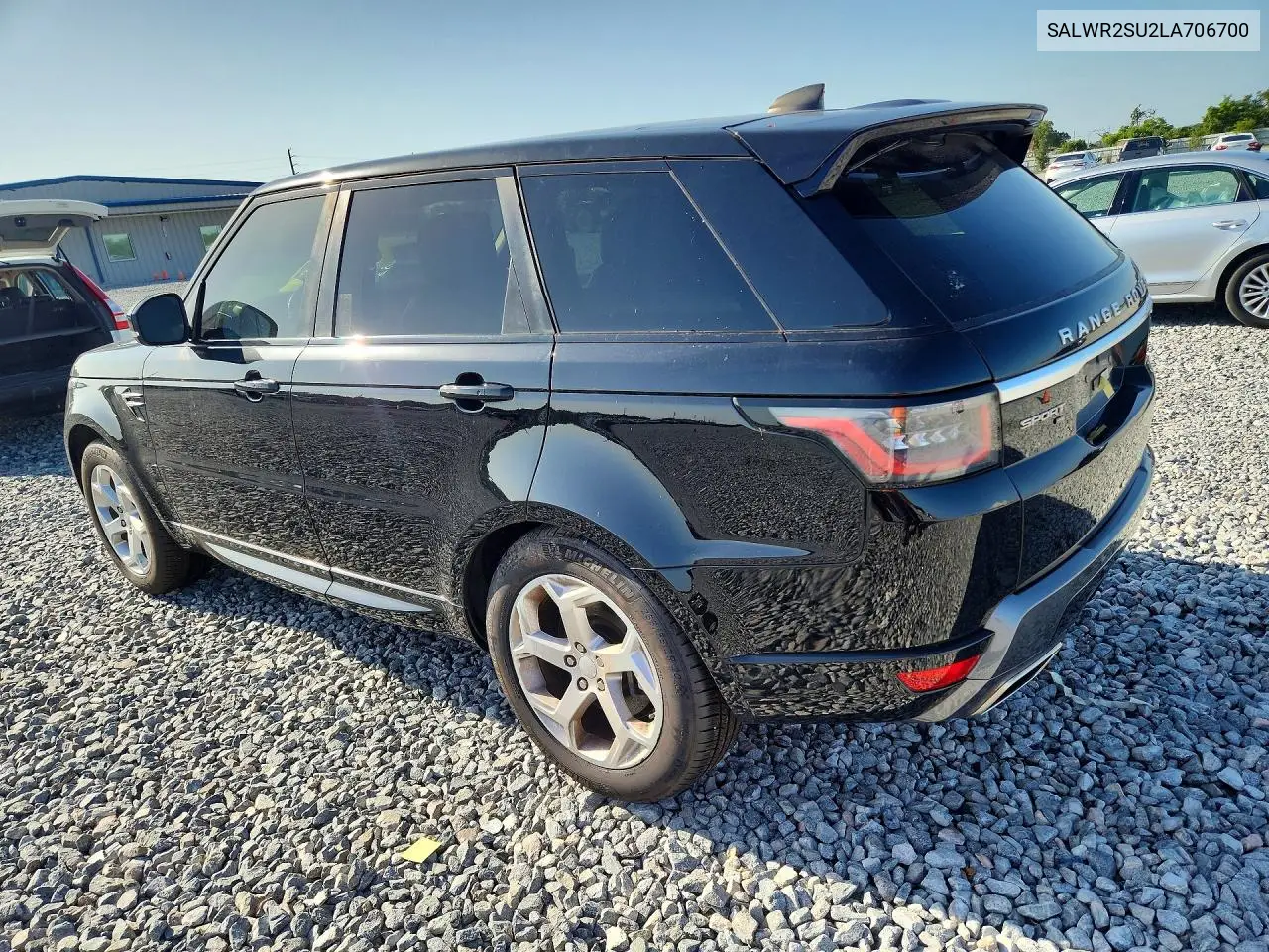 2020 Land Rover Range Rover Sport Hse VIN: SALWR2SU2LA706700 Lot: 74513175