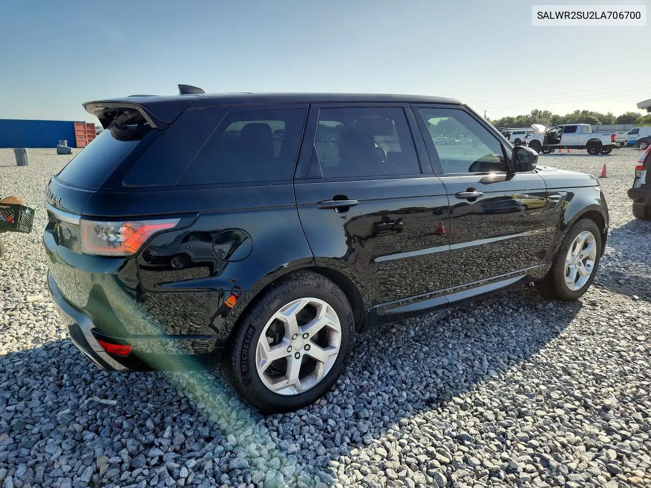 2020 Land Rover Range Rover Sport Hse VIN: SALWR2SU2LA706700 Lot: 74513175