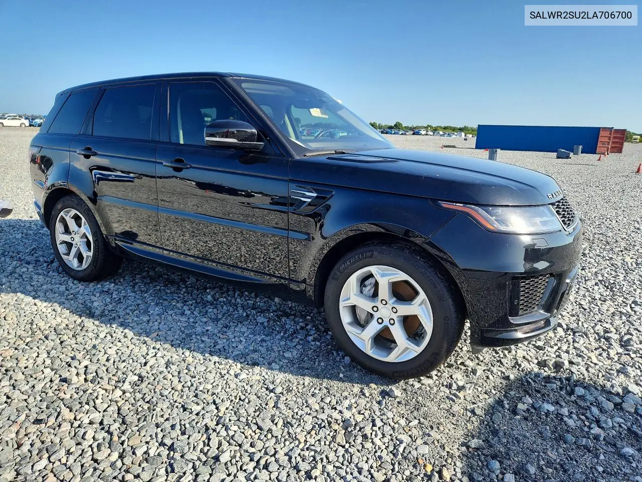 2020 Land Rover Range Rover Sport Hse VIN: SALWR2SU2LA706700 Lot: 74513175