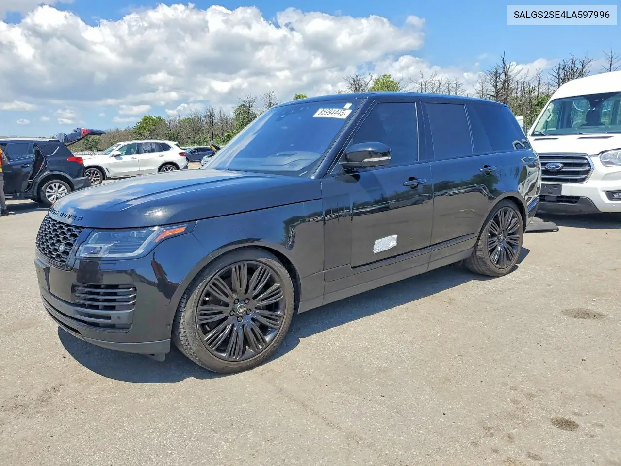2020 Land Rover Range Rover P525 Hse VIN: SALGS2SE4LA597996 Lot: 85994445
