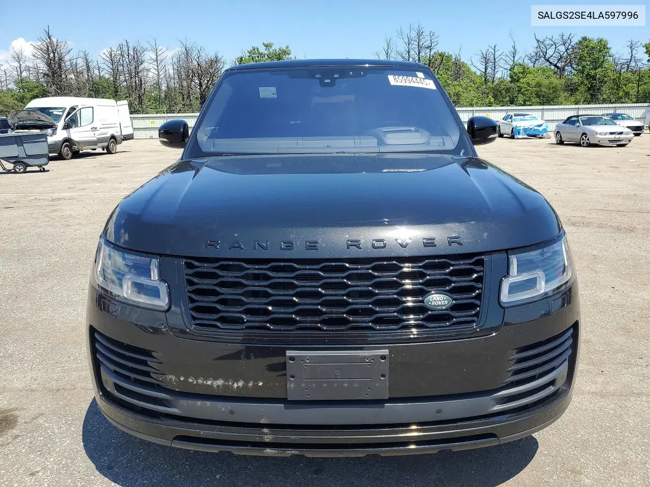 2020 Land Rover Range Rover P525 Hse VIN: SALGS2SE4LA597996 Lot: 85994445