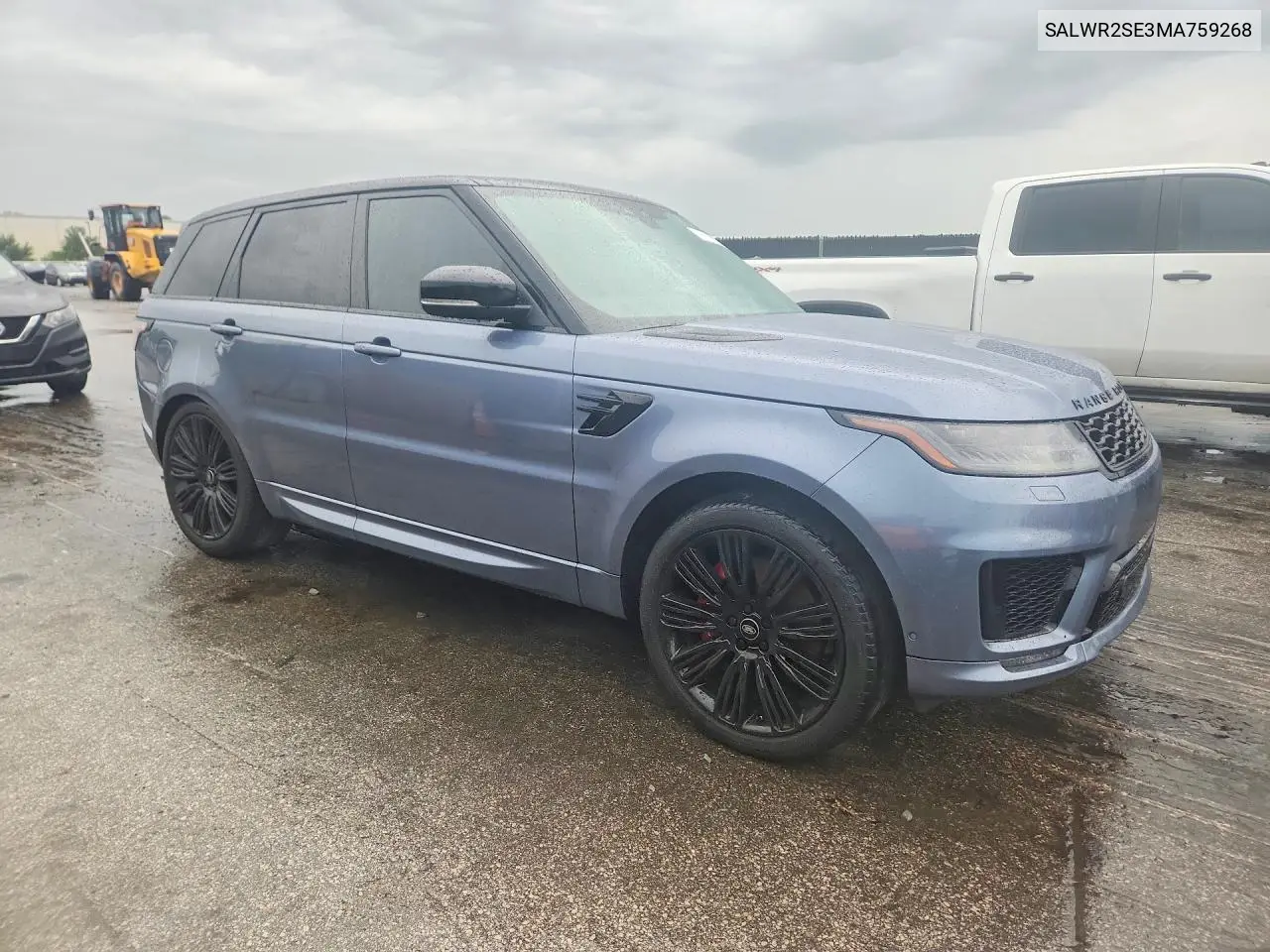 2021 Land Rover Range Rover Sport Hse Dynamic VIN: SALWR2SE3MA759268 Lot: 41633036
