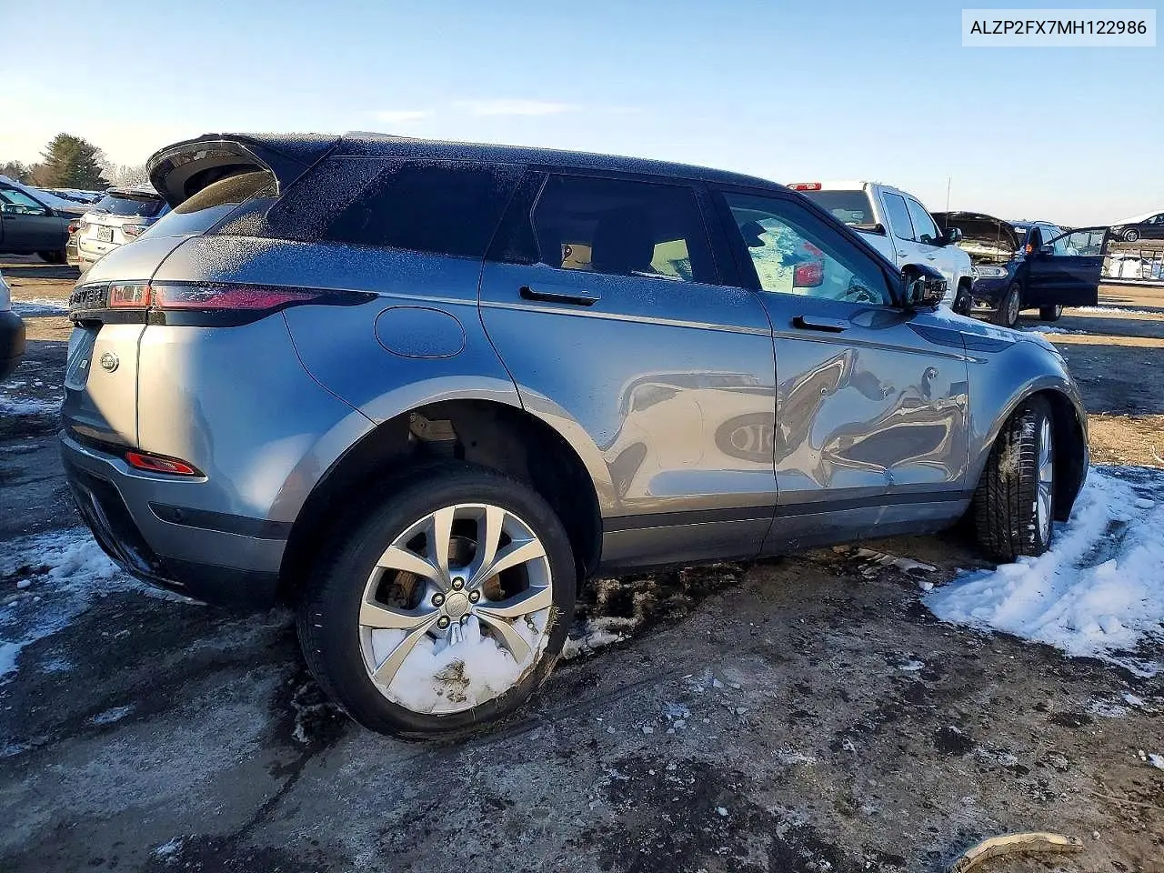 2021 Land Rover Range Rover Velar S VIN: ALZP2FX7MH122986 Lot: 51250626