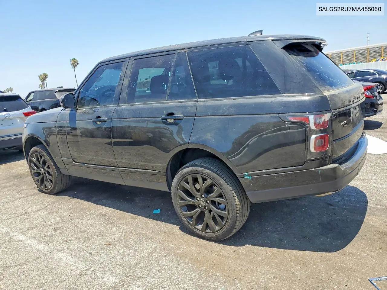 2021 Land Rover Range Rover Hse Westminster Edition VIN: SALGS2RU7MA455060 Lot: 55886196