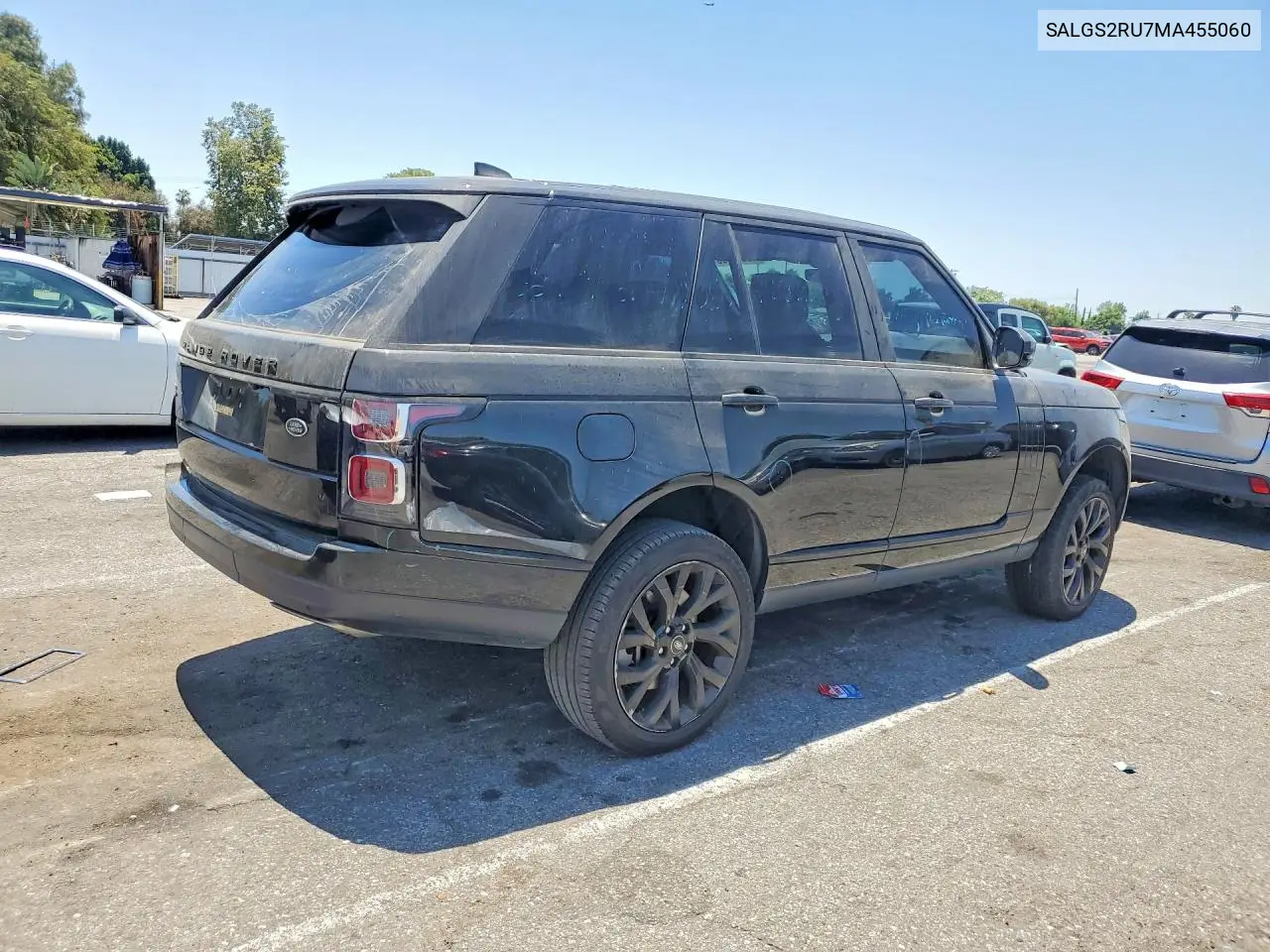 2021 Land Rover Range Rover Hse Westminster Edition VIN: SALGS2RU7MA455060 Lot: 55886196