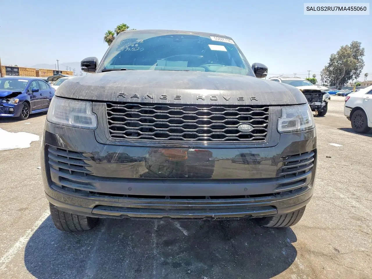 2021 Land Rover Range Rover Hse Westminster Edition VIN: SALGS2RU7MA455060 Lot: 55886196