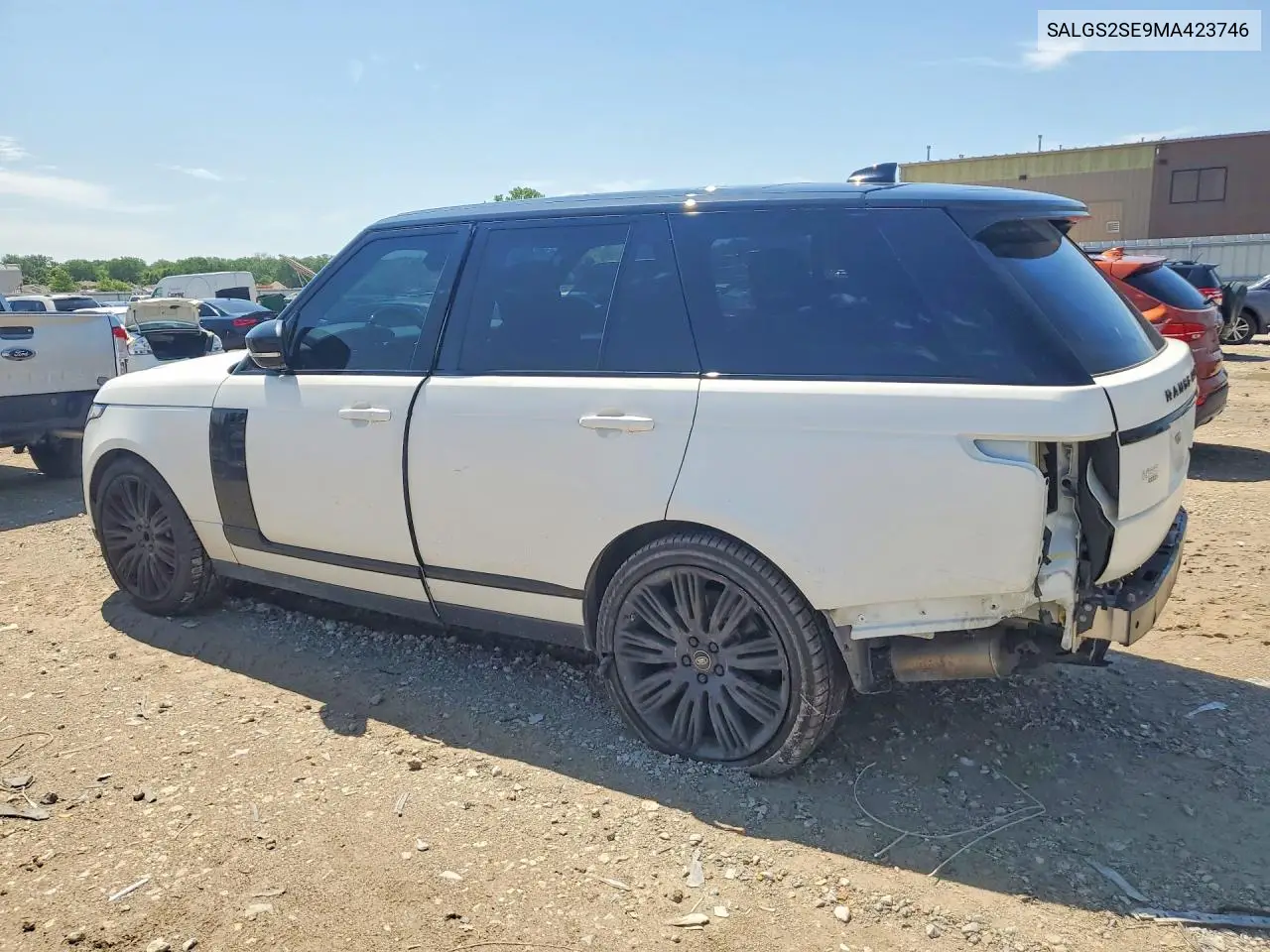 2021 Land Rover Range Rover Westminster Edition VIN: SALGS2SE9MA423746 Lot: 56634736