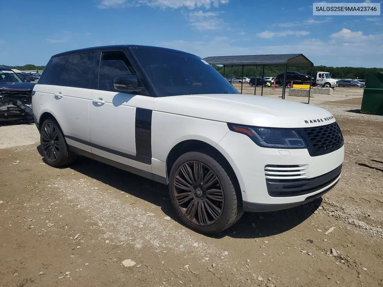 2021 Land Rover Range Rover Westminster Edition VIN: SALGS2SE9MA423746 Lot: 56634736