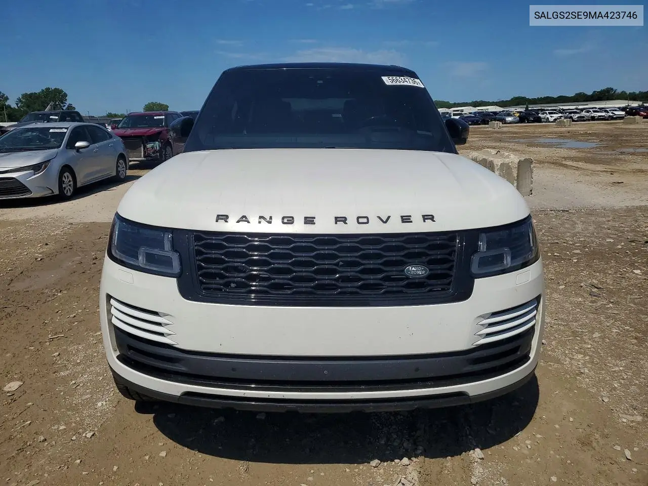 2021 Land Rover Range Rover Westminster Edition VIN: SALGS2SE9MA423746 Lot: 56634736