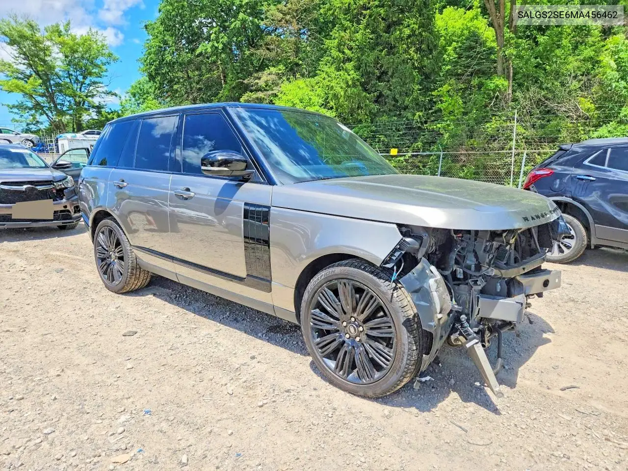 2021 Land Rover Range Rover Westminster Edition VIN: SALGS2SE6MA456462 Lot: 56704386