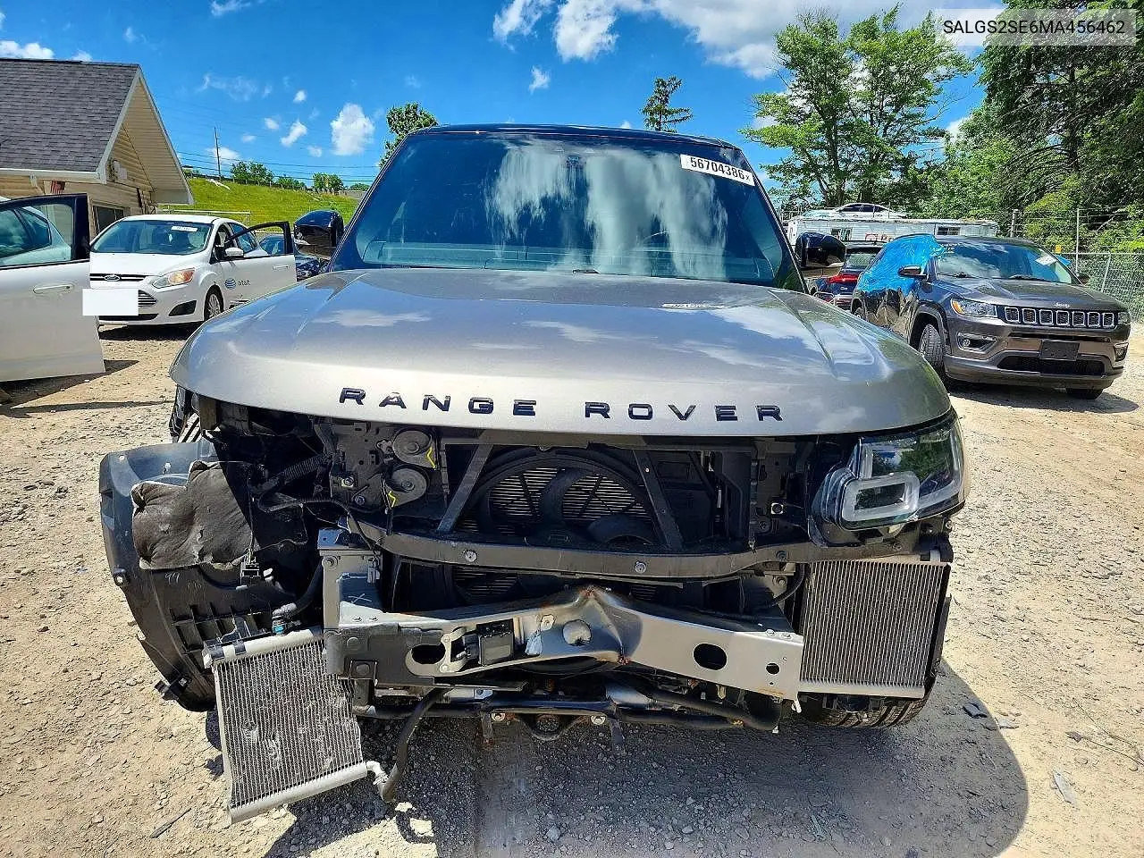 2021 Land Rover Range Rover Westminster Edition VIN: SALGS2SE6MA456462 Lot: 56704386