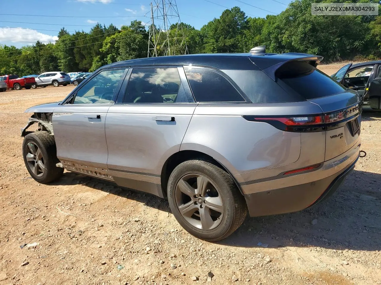 2021 Land Rover Range Rover Velar S VIN: SALYJ2EX0MA304293 Lot: 56981676