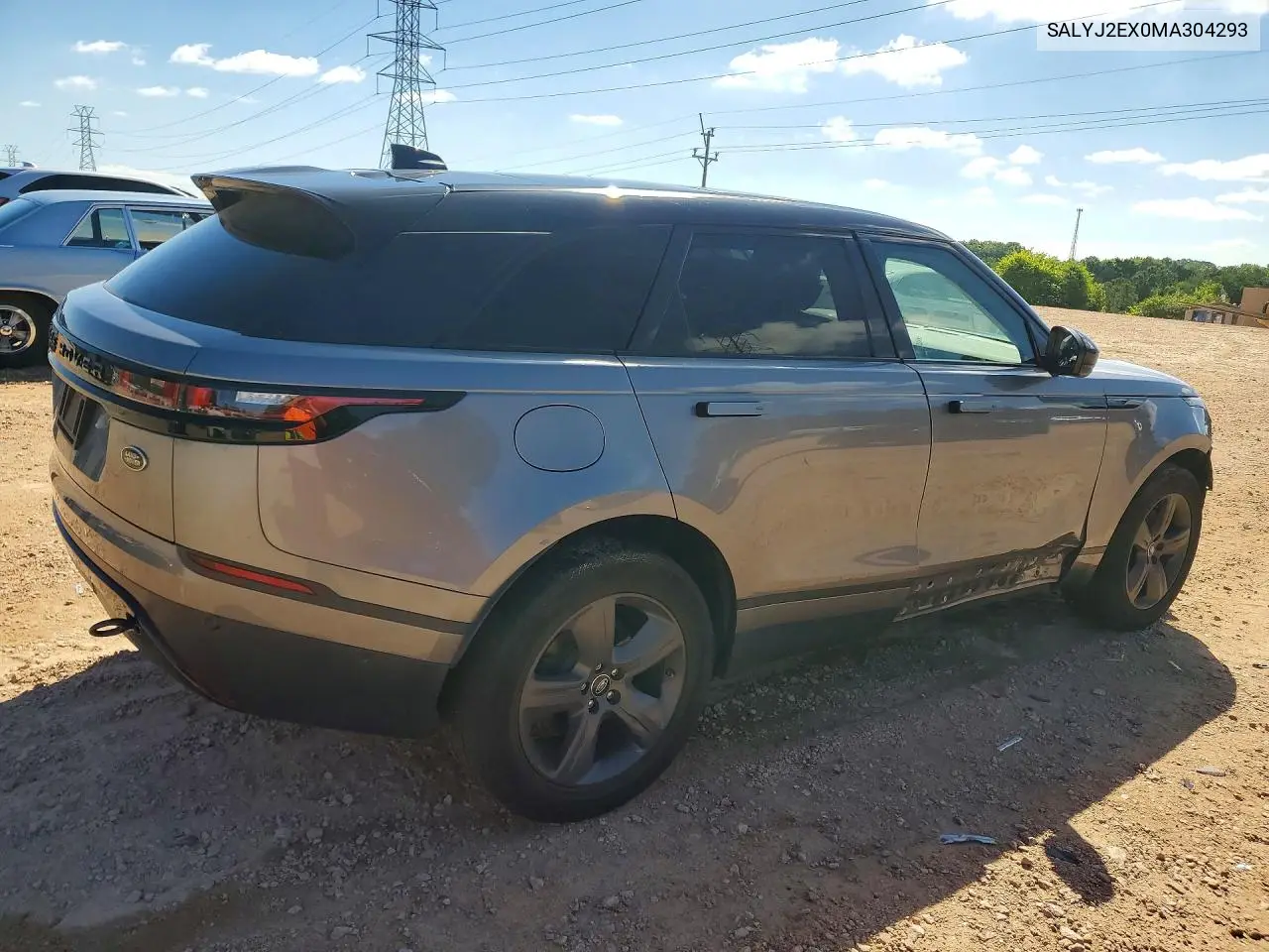 2021 Land Rover Range Rover Velar S VIN: SALYJ2EX0MA304293 Lot: 56981676