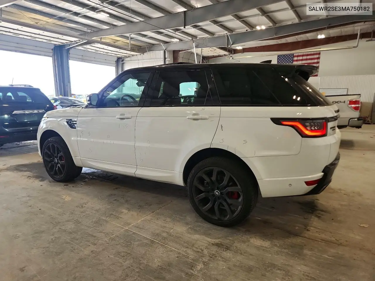 2021 Land Rover Range Rover Sport Hse Dynamic VIN: SALWR2SE3MA750182 Lot: 57195956