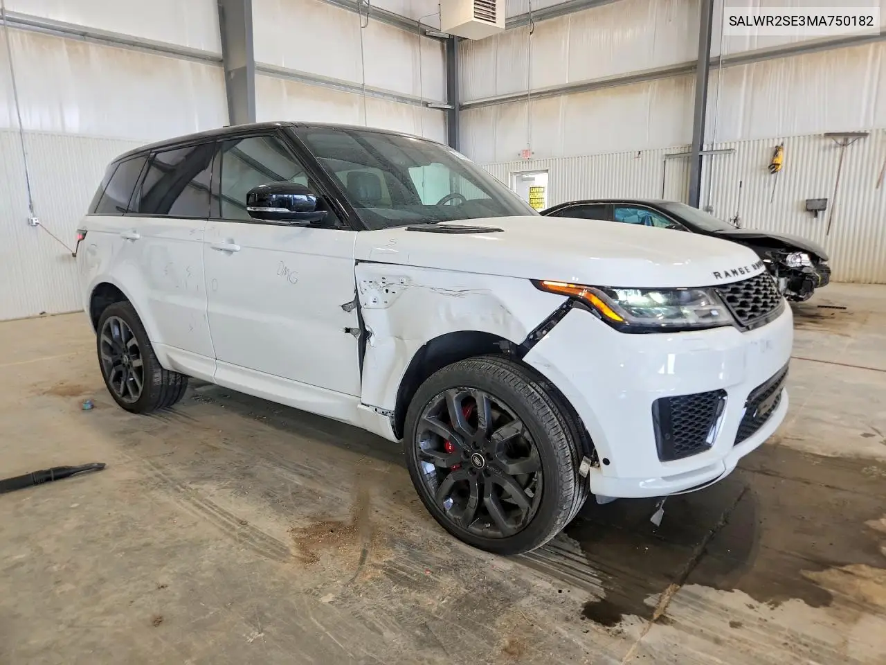 2021 Land Rover Range Rover Sport Hse Dynamic VIN: SALWR2SE3MA750182 Lot: 57195956