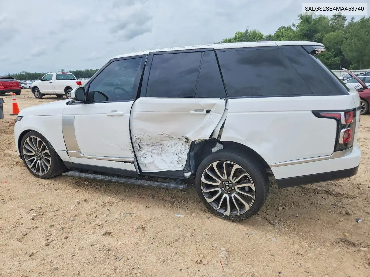 2021 Land Rover Range Rover Westminster Edition VIN: SALGS2SE4MA453740 Lot: 57381256