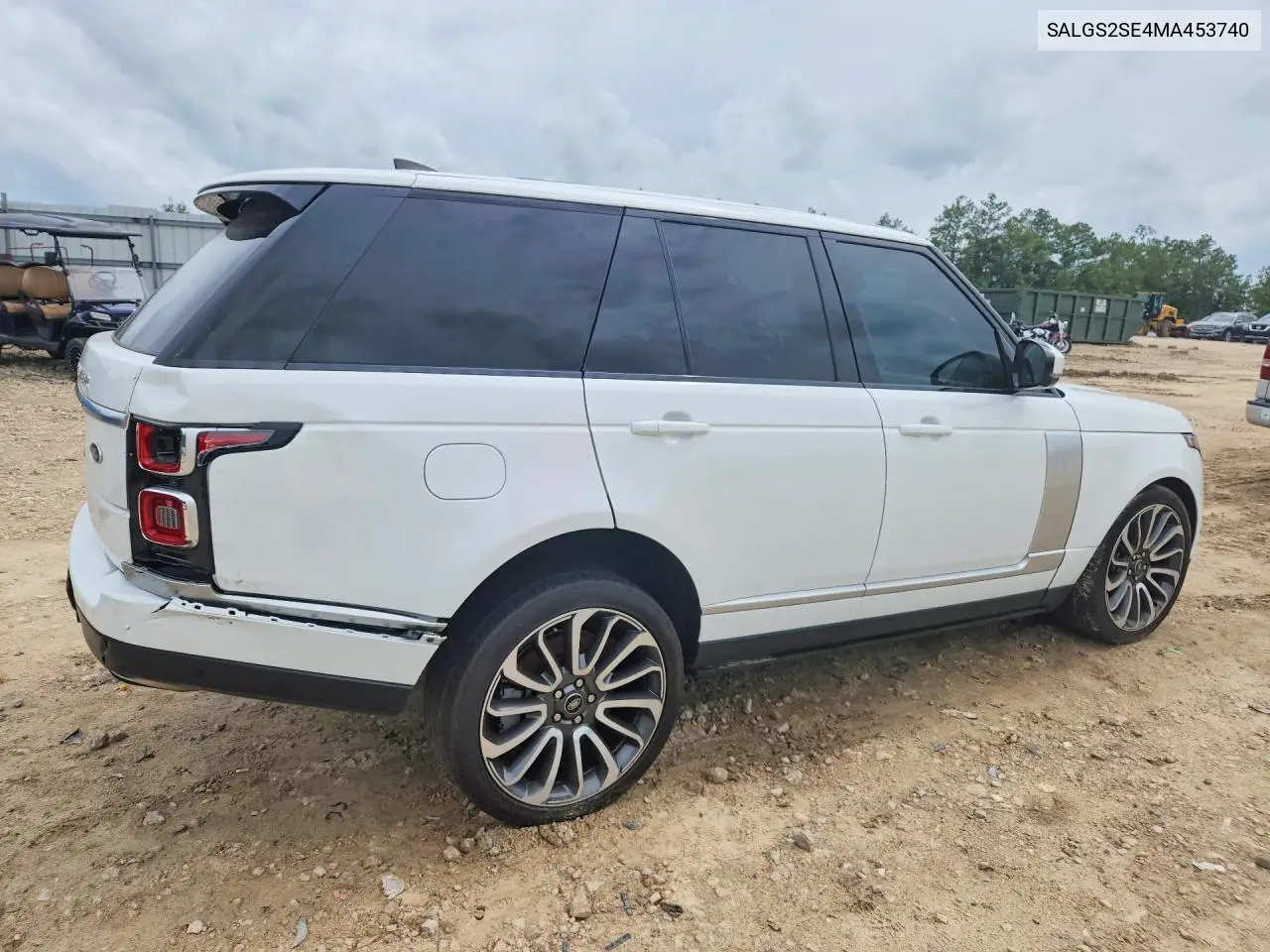2021 Land Rover Range Rover Westminster Edition VIN: SALGS2SE4MA453740 Lot: 57381256