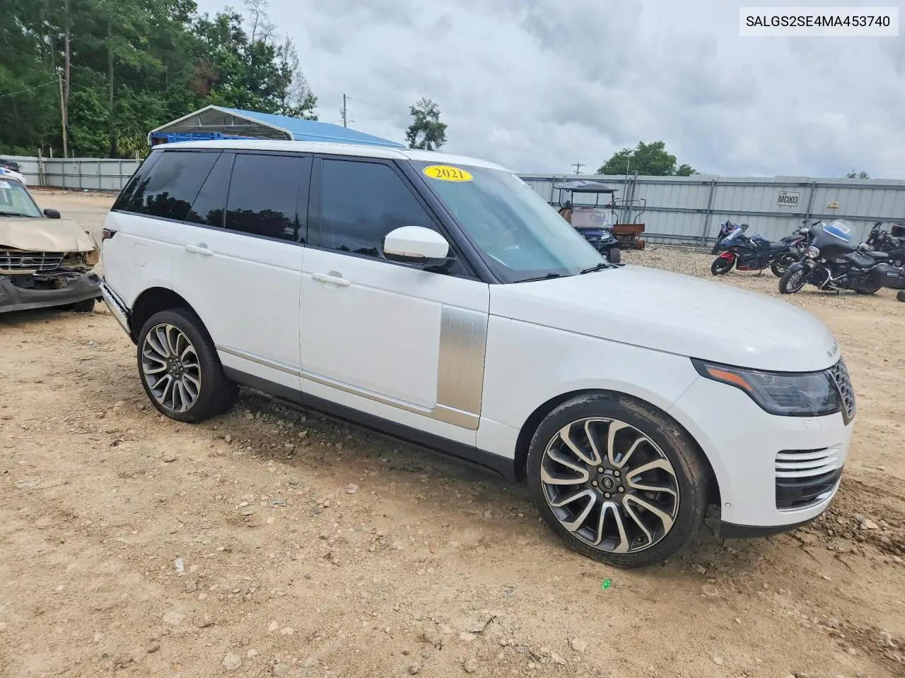 2021 Land Rover Range Rover Westminster Edition VIN: SALGS2SE4MA453740 Lot: 57381256