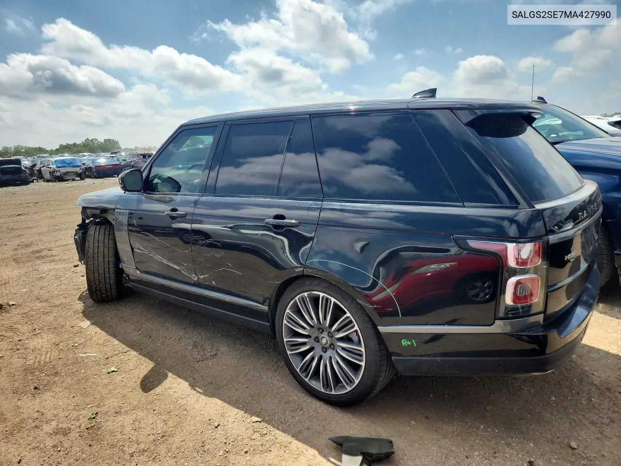 2021 Land Rover Range Rover Westminster Edition VIN: SALGS2SE7MA427990 Lot: 57545046