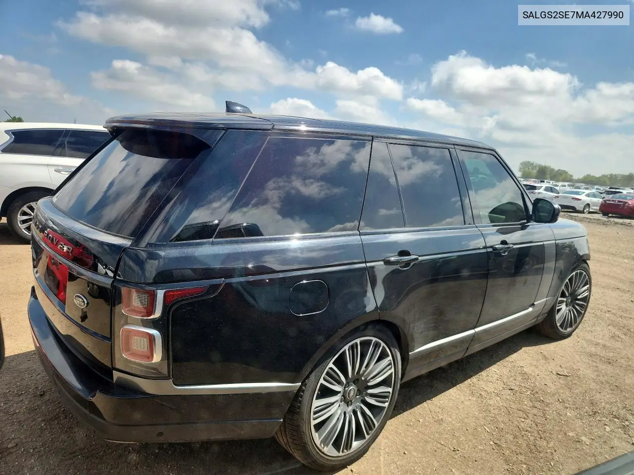 2021 Land Rover Range Rover Westminster Edition VIN: SALGS2SE7MA427990 Lot: 57545046