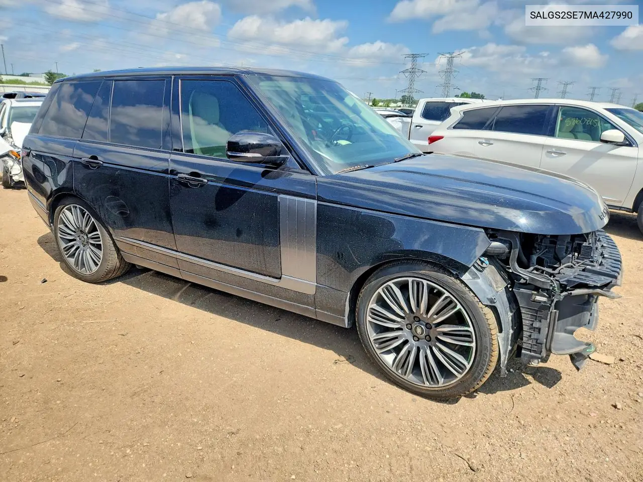 2021 Land Rover Range Rover Westminster Edition VIN: SALGS2SE7MA427990 Lot: 57545046