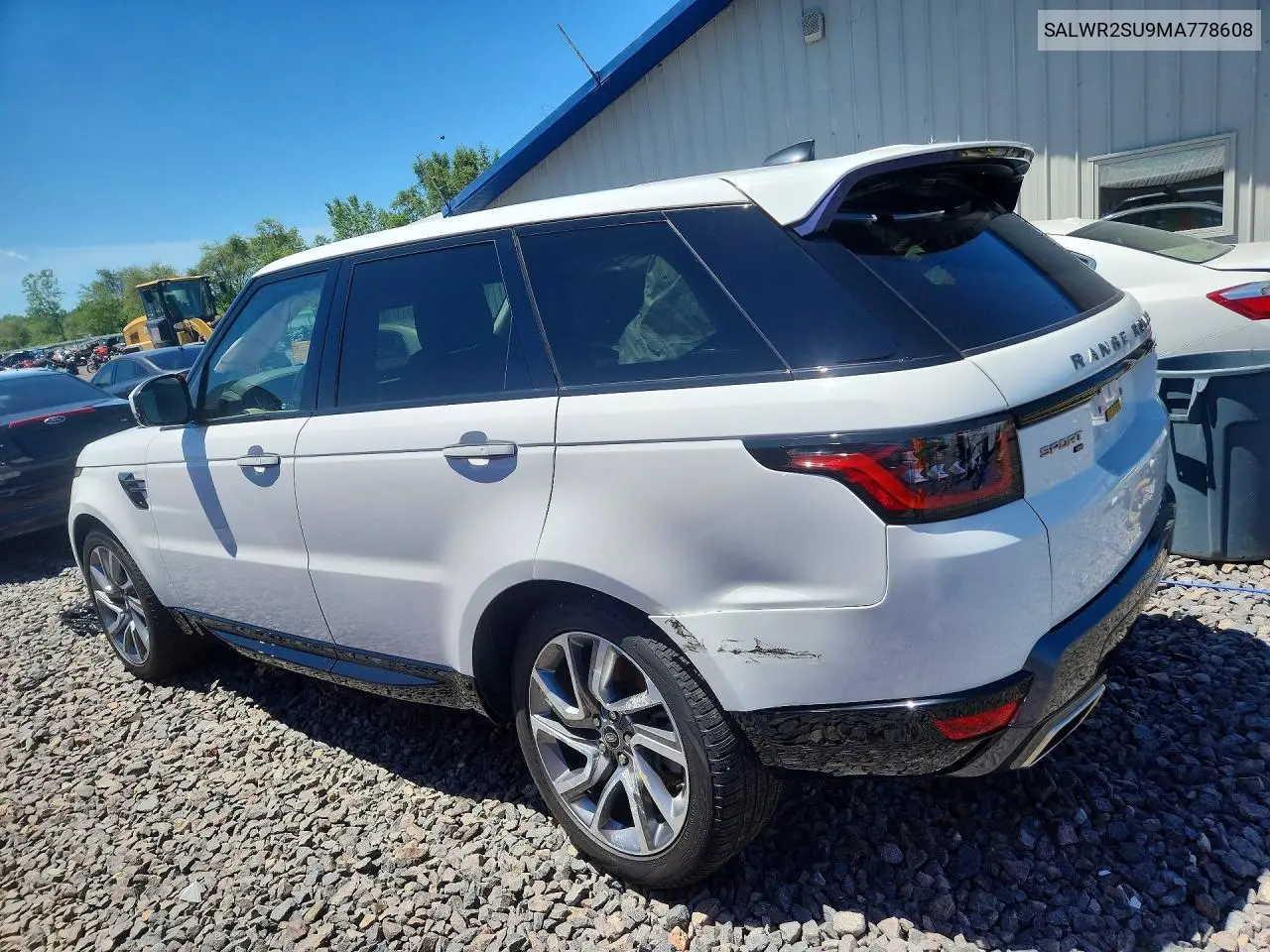 2021 Land Rover Range Rover Sport Hse Silver Edition VIN: SALWR2SU9MA778608 Lot: 57822626