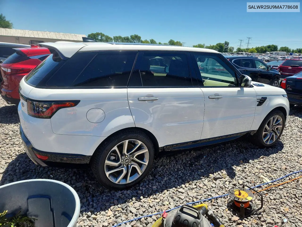 2021 Land Rover Range Rover Sport Hse Silver Edition VIN: SALWR2SU9MA778608 Lot: 57822626