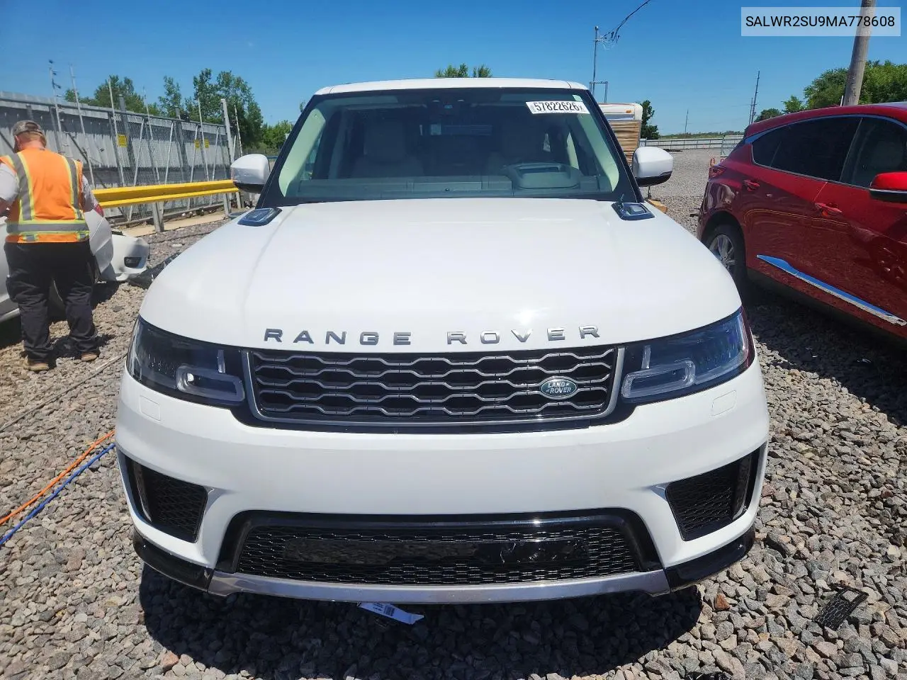 2021 Land Rover Range Rover Sport Hse Silver Edition VIN: SALWR2SU9MA778608 Lot: 57822626