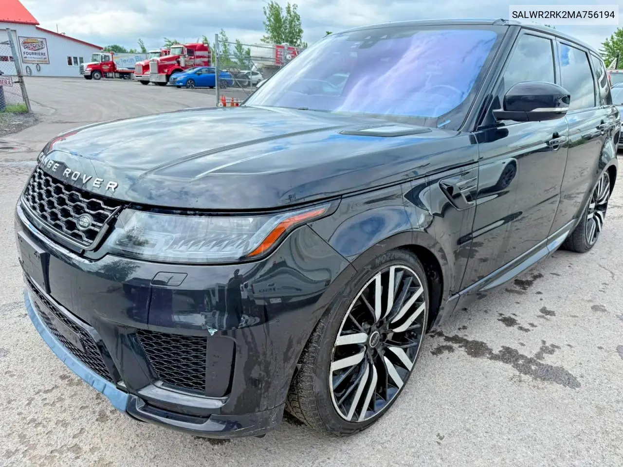 2021 Land Rover Range Rover Sport Hse Silver Edition VIN: SALWR2RK2MA756194 Lot: 58296456