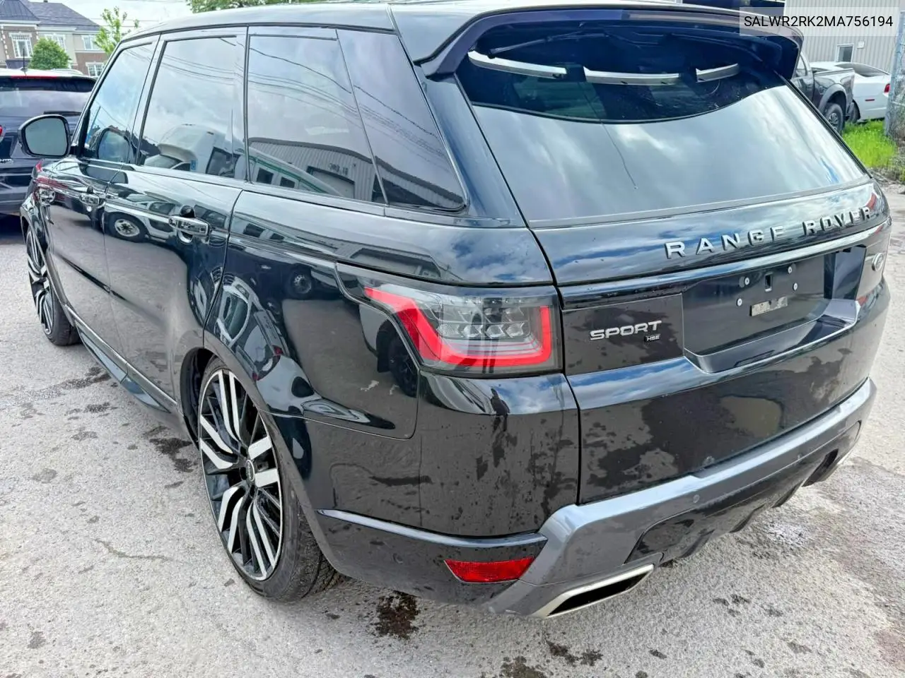 2021 Land Rover Range Rover Sport Hse Silver Edition VIN: SALWR2RK2MA756194 Lot: 58296456