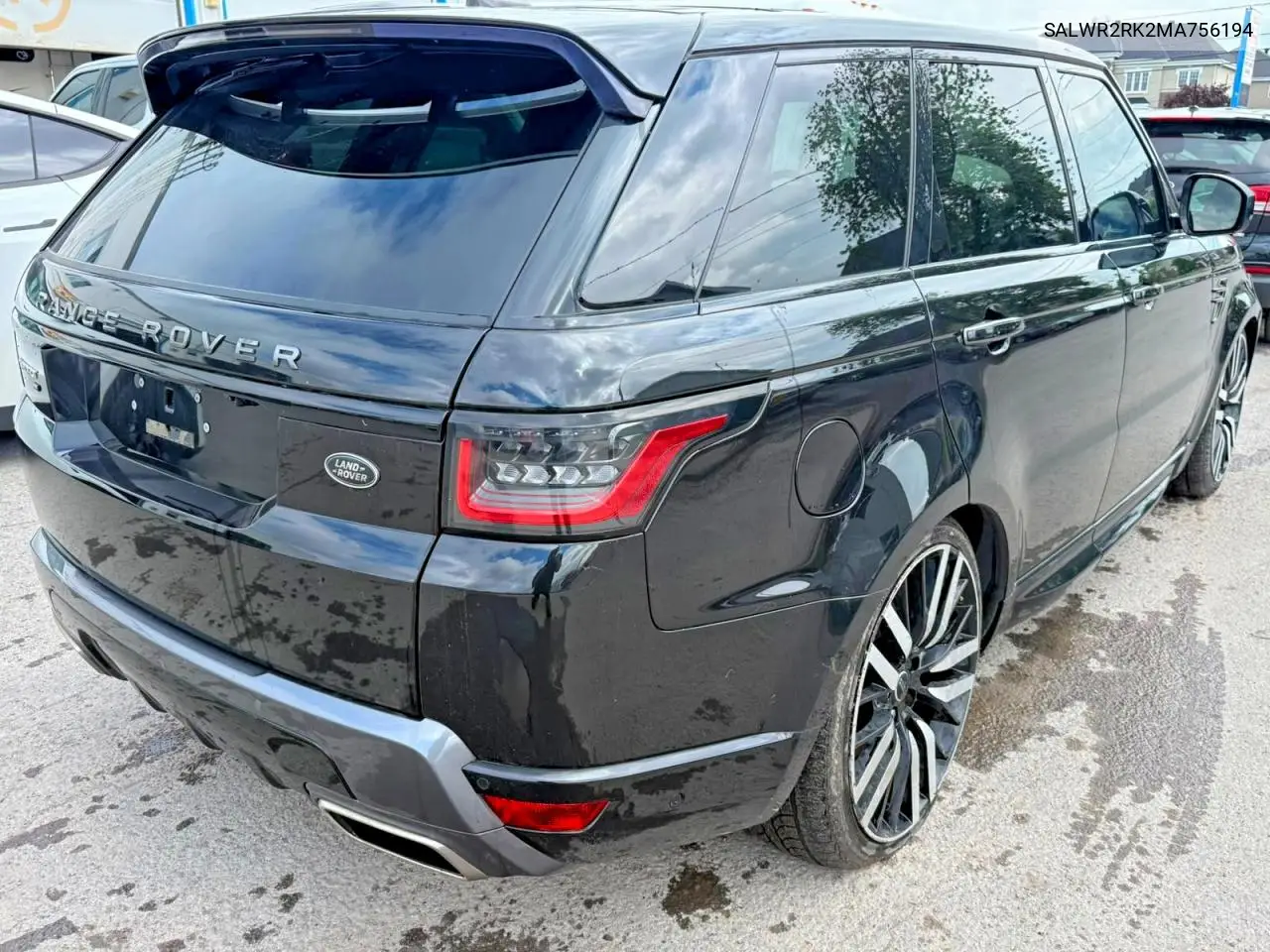 2021 Land Rover Range Rover Sport Hse Silver Edition VIN: SALWR2RK2MA756194 Lot: 58296456