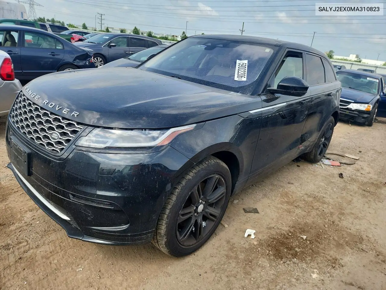 2021 Land Rover Range Rover Velar S VIN: SALYJ2EX0MA310823 Lot: 59002206