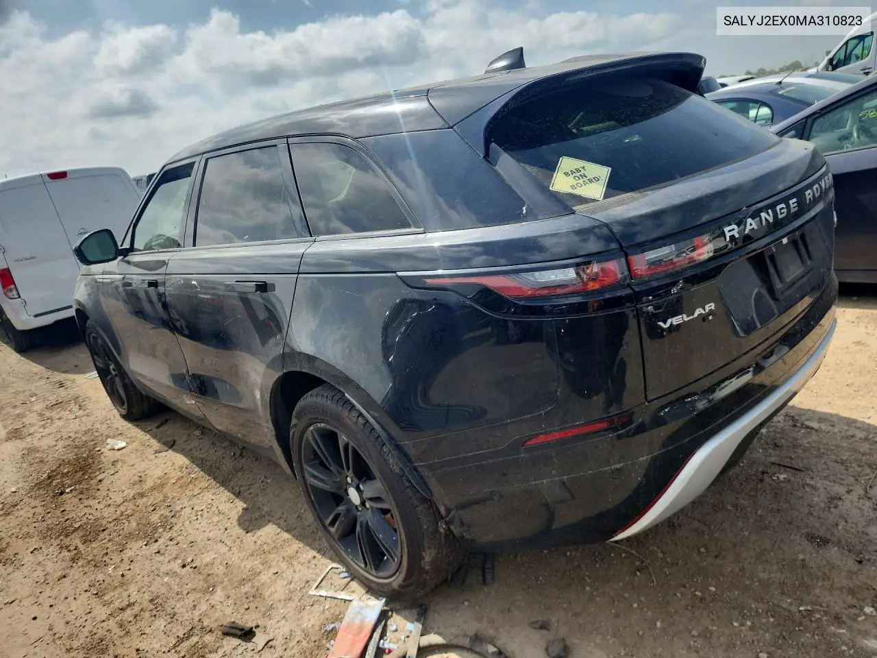 2021 Land Rover Range Rover Velar S VIN: SALYJ2EX0MA310823 Lot: 59002206