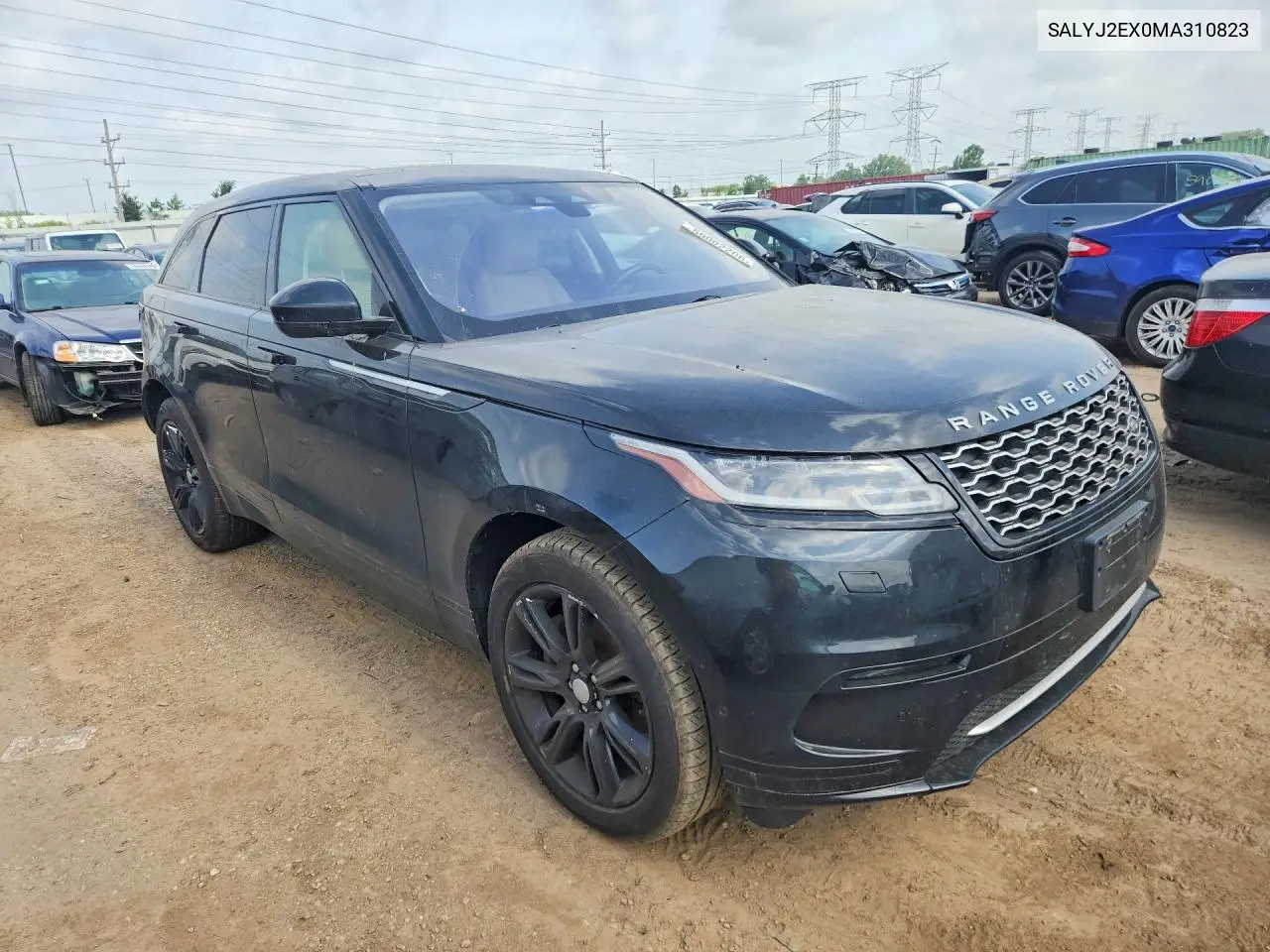 2021 Land Rover Range Rover Velar S VIN: SALYJ2EX0MA310823 Lot: 59002206