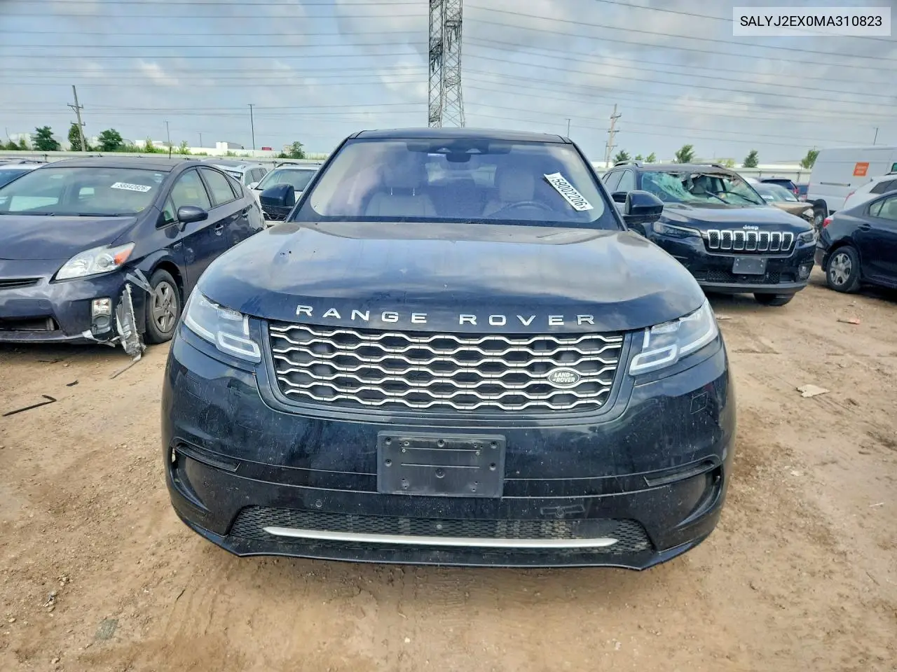 2021 Land Rover Range Rover Velar S VIN: SALYJ2EX0MA310823 Lot: 59002206
