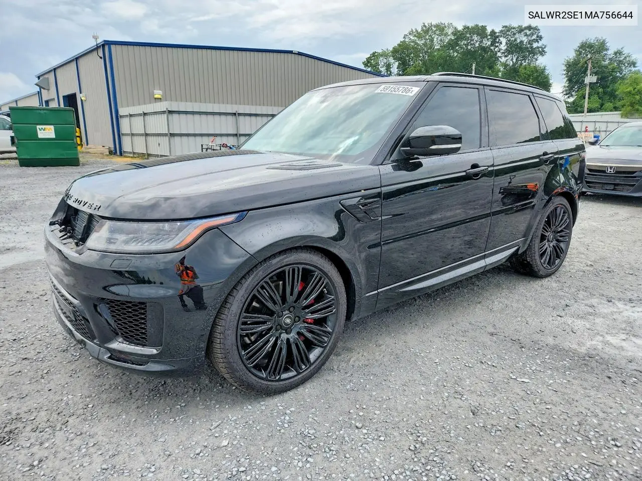 2021 Land Rover Range Rover Sport Hse Dynamic VIN: SALWR2SE1MA756644 Lot: 59155786