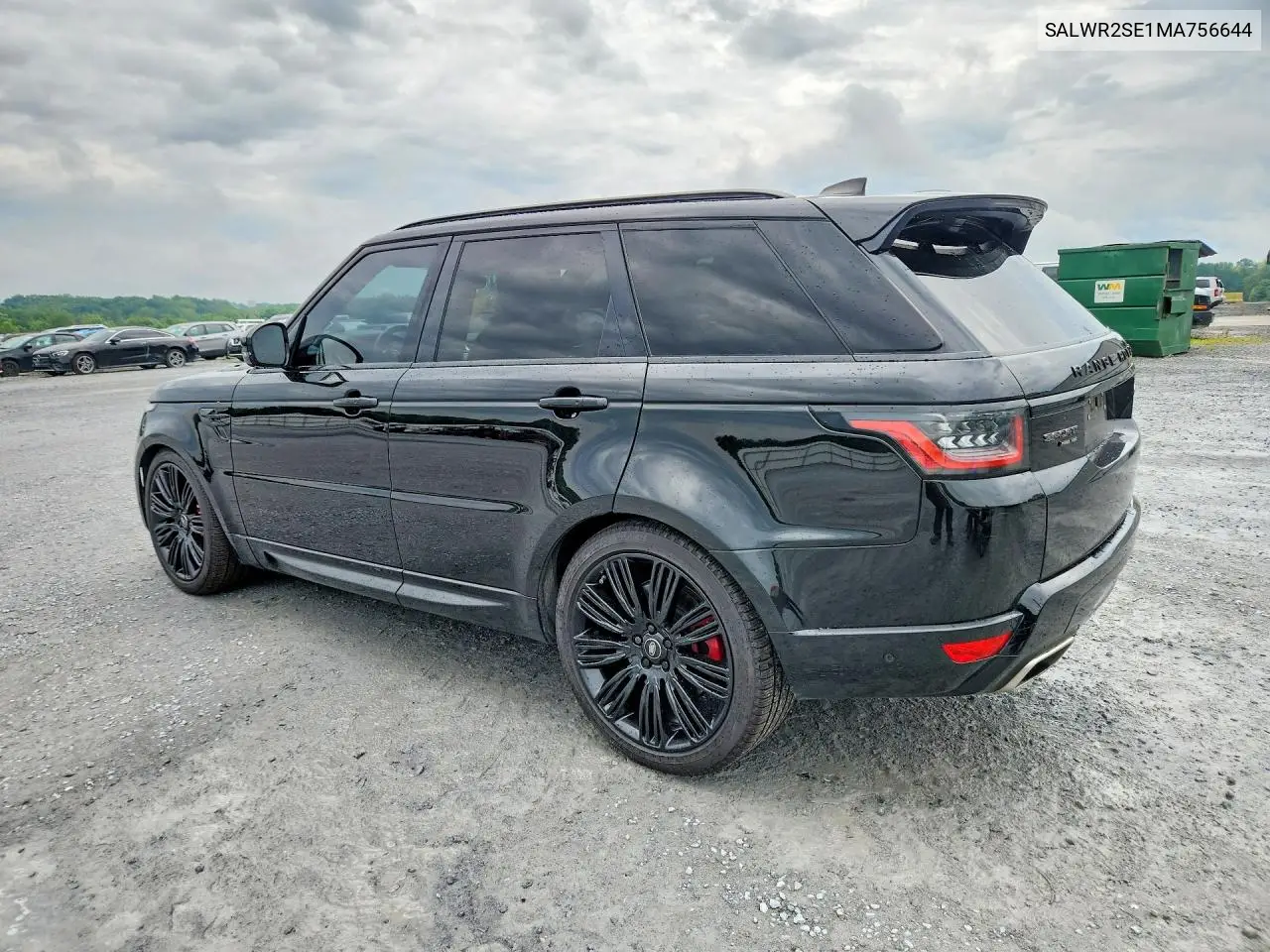 2021 Land Rover Range Rover Sport Hse Dynamic VIN: SALWR2SE1MA756644 Lot: 59155786