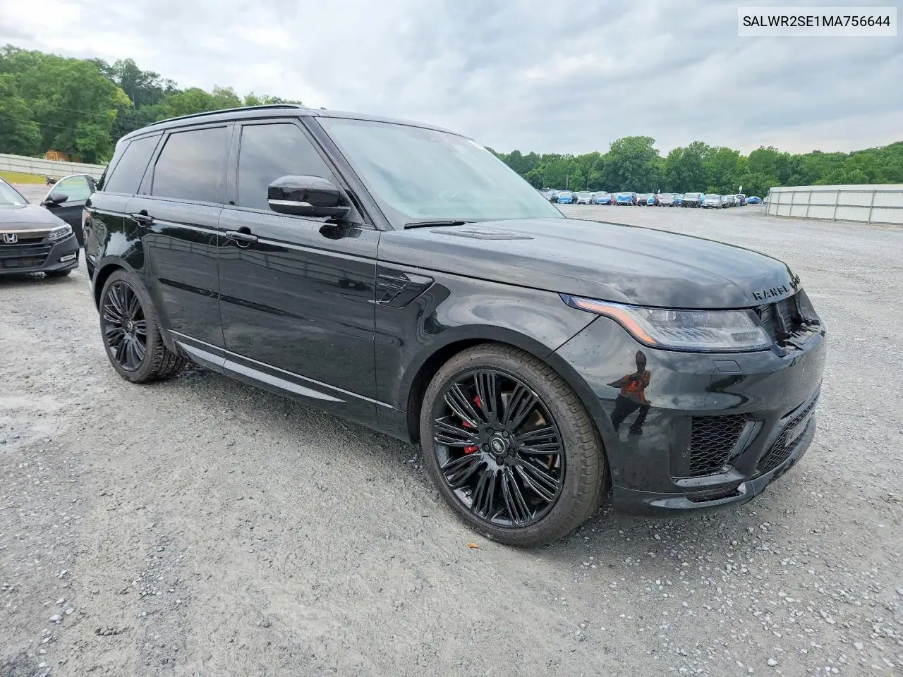 2021 Land Rover Range Rover Sport Hse Dynamic VIN: SALWR2SE1MA756644 Lot: 59155786
