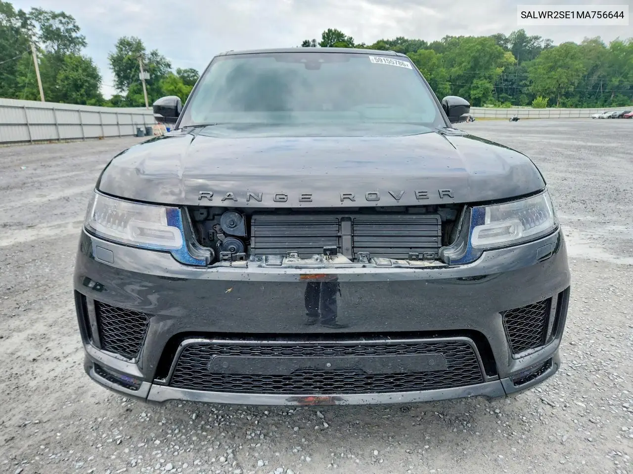 2021 Land Rover Range Rover Sport Hse Dynamic VIN: SALWR2SE1MA756644 Lot: 59155786