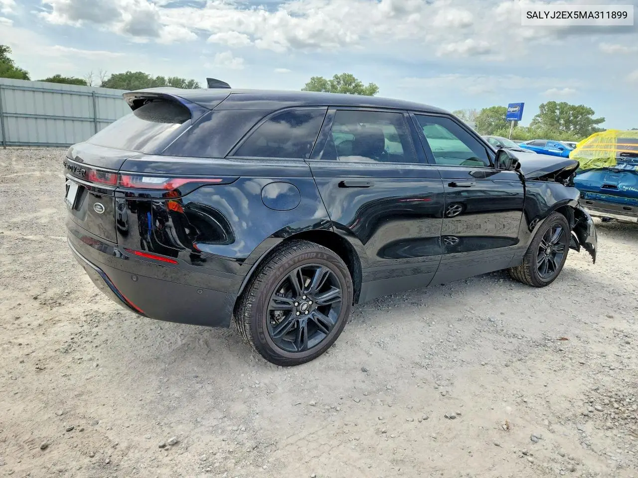 2021 Land Rover Range Rover Velar S VIN: SALYJ2EX5MA311899 Lot: 59262396