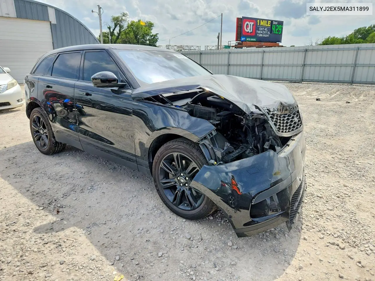 2021 Land Rover Range Rover Velar S VIN: SALYJ2EX5MA311899 Lot: 59262396