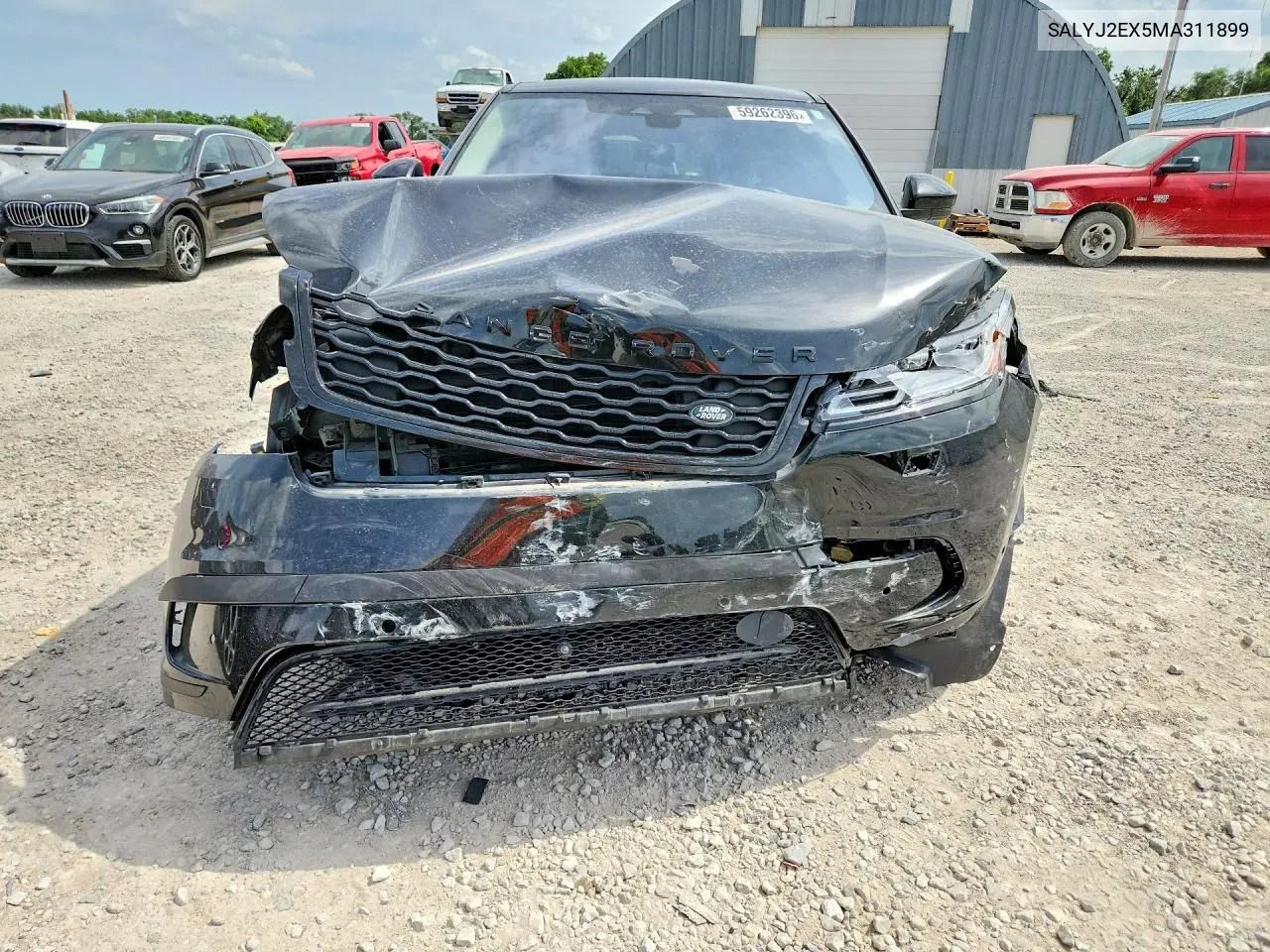 2021 Land Rover Range Rover Velar S VIN: SALYJ2EX5MA311899 Lot: 59262396